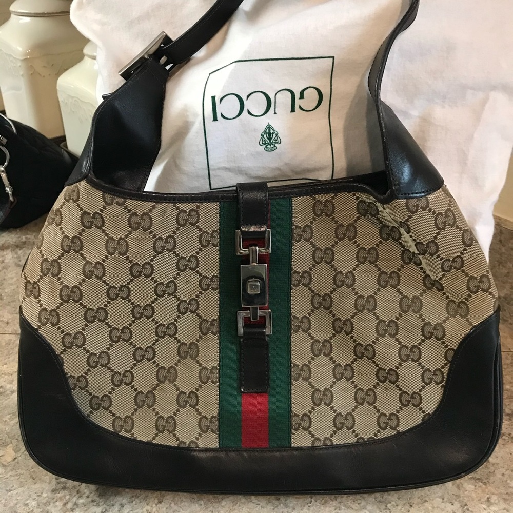 Vintage Jackie 1961 gucci bag.